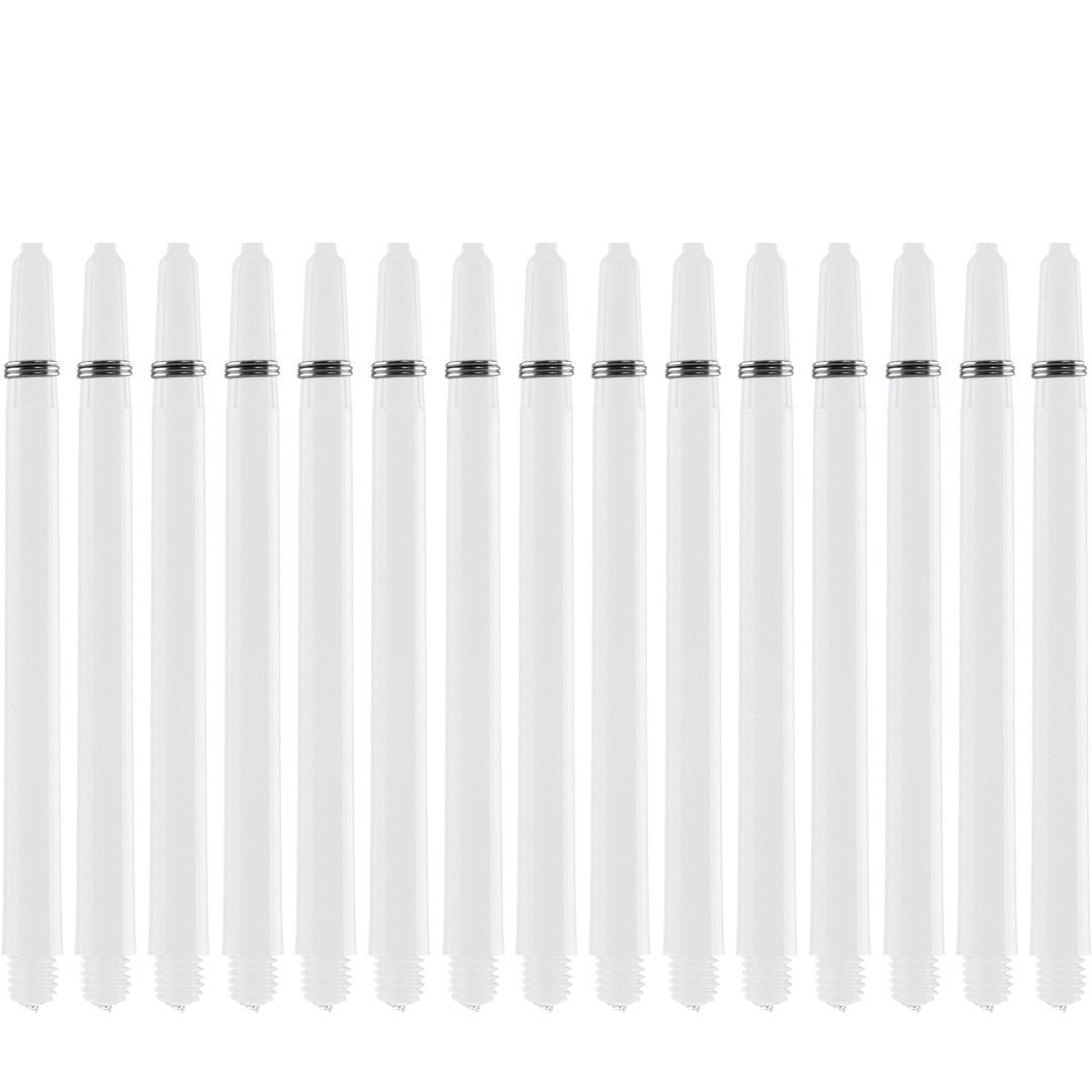Bull’s Nylon ‘The Original’ 5-pack Shafts | White Long - Afbeelding 2