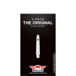 Bull's Nylon 'The Original' 5-pack Shafts | White Short