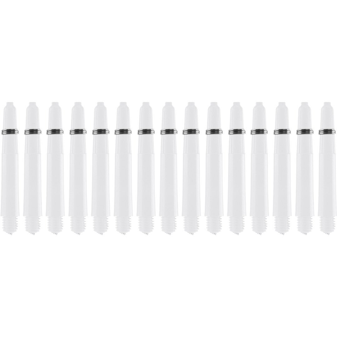 Bull's Nylon 'The Original' 5-pack Shafts | White Short - Afbeelding 2