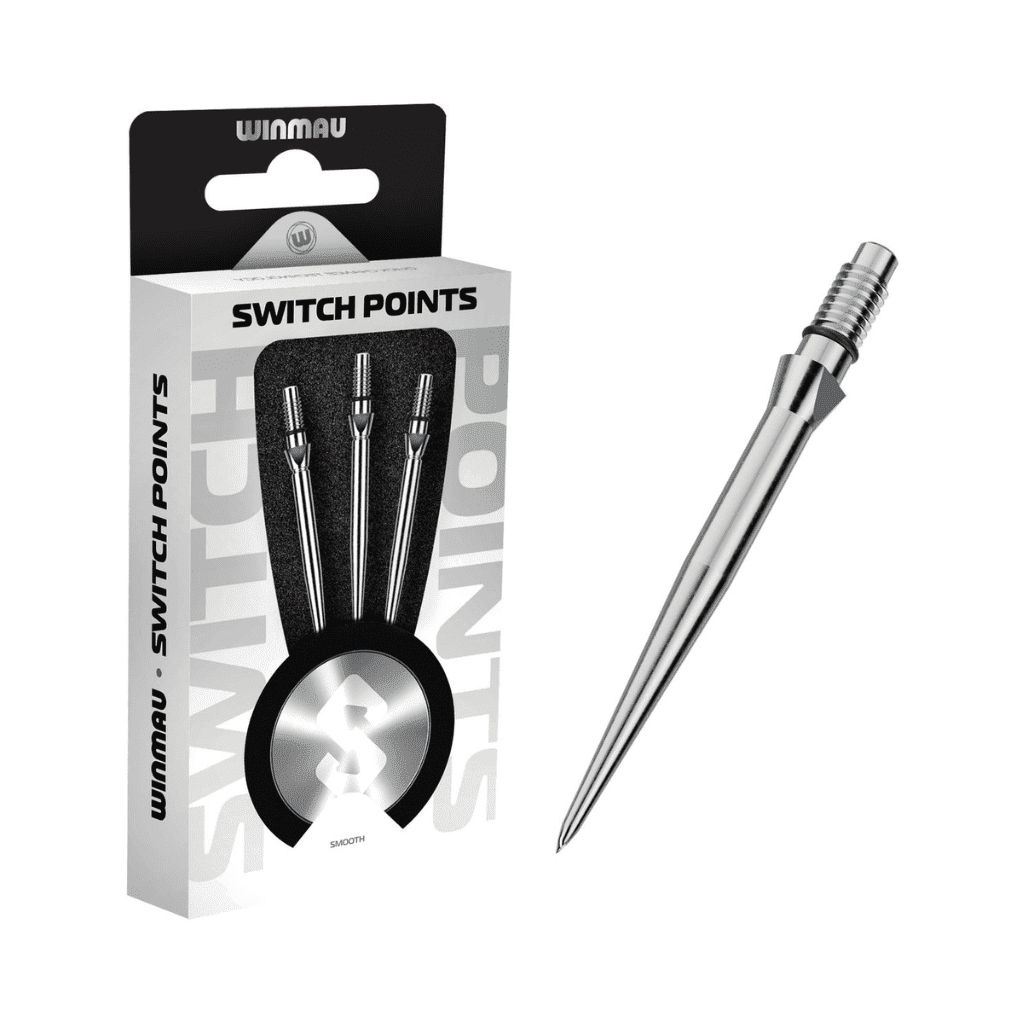 Winmau Switch Points Smooth Silver - Afbeelding 2