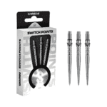 Winmau Switch Points Wave Silver
