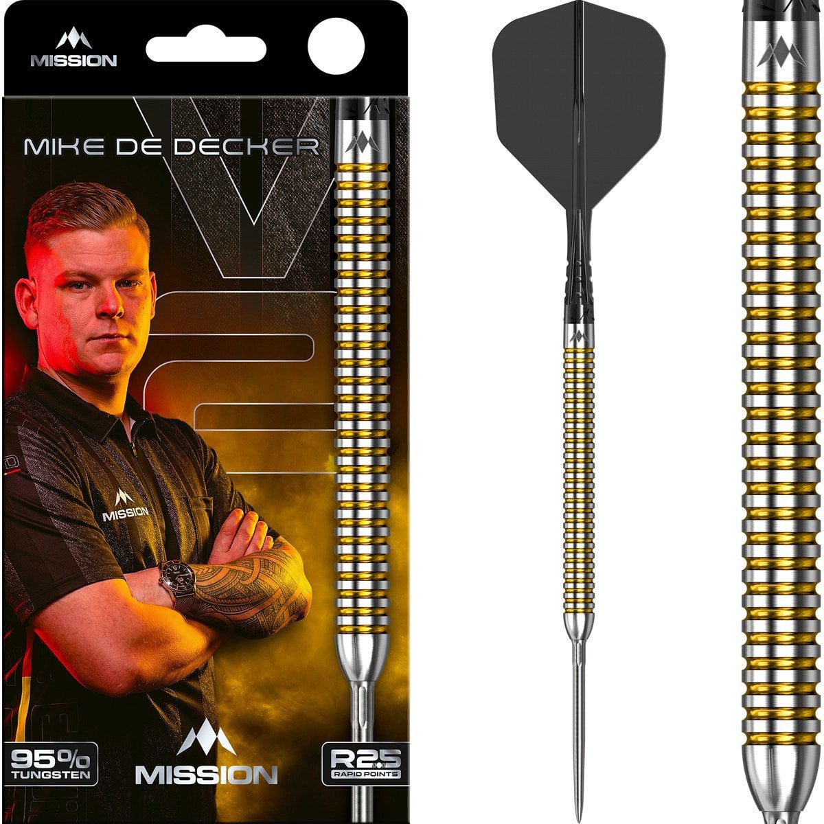 Mission Mike De Decker 95% RP Steeltip