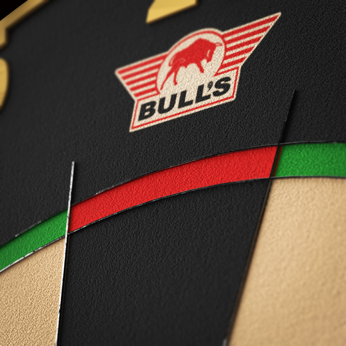 Bull's Dartboard Gold Advantage 8 Trainer Dartboard - Afbeelding 4