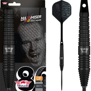 Bull's Steeltip Max Hopp 80% Black CP | Meerdere Variaties