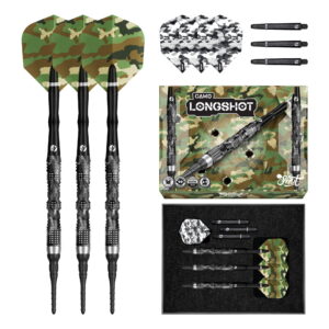 Shot Camo Longshot 95% Tungsten | Softtip 20 gr