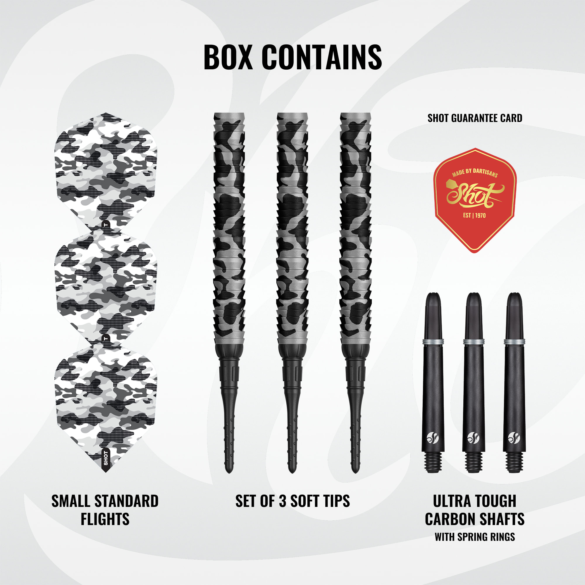 Shot Camo Polar 90% Tungsten Softtip 20 gr - Afbeelding 6