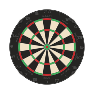 Bullet Apex Black Edition Dartbord