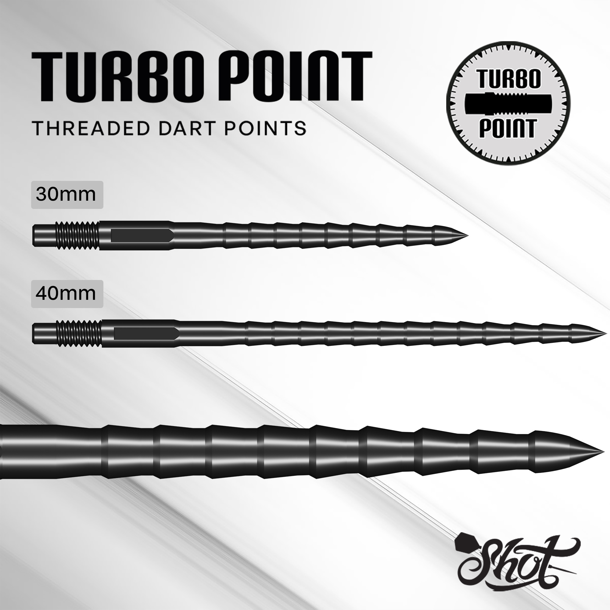 Shot Turbo RS Turbo Points Black | Meerdere Variaties - Afbeelding 2