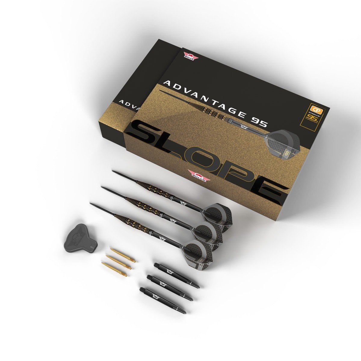 Bull’s Advantage Slope 95 CP Steeltip | Meerdere Variaties - Afbeelding 6