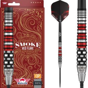 Bull's Smoke Red Flare CP Steeltip 90% | Meerdere Variaties