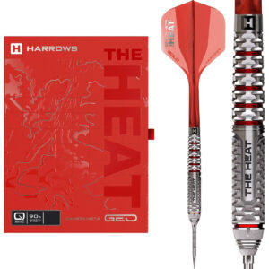 Harrows Damon Heta Geo Tungsten 90% QP Steeltip | Meerdere Variaties